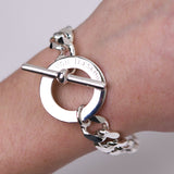 Figaro Toggle Bracelet