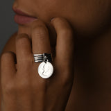 4 Stack Coin Ring