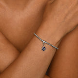 Stretchy Bracelet with Evil Eye