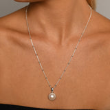 Rosario necklace with pearl