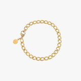 Diamond Cut Heavy Curb Bracelet