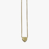 Heart Curb Chain Necklace
