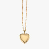 Gold Filled Heart Locket (16mm) Necklace