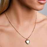Gold Filled Heart Locket (16mm) Necklace