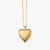 Gold Filled Heart Locket (19mm) Necklace