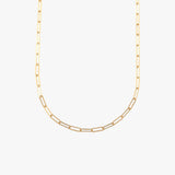 Flat Clip Chain Necklace