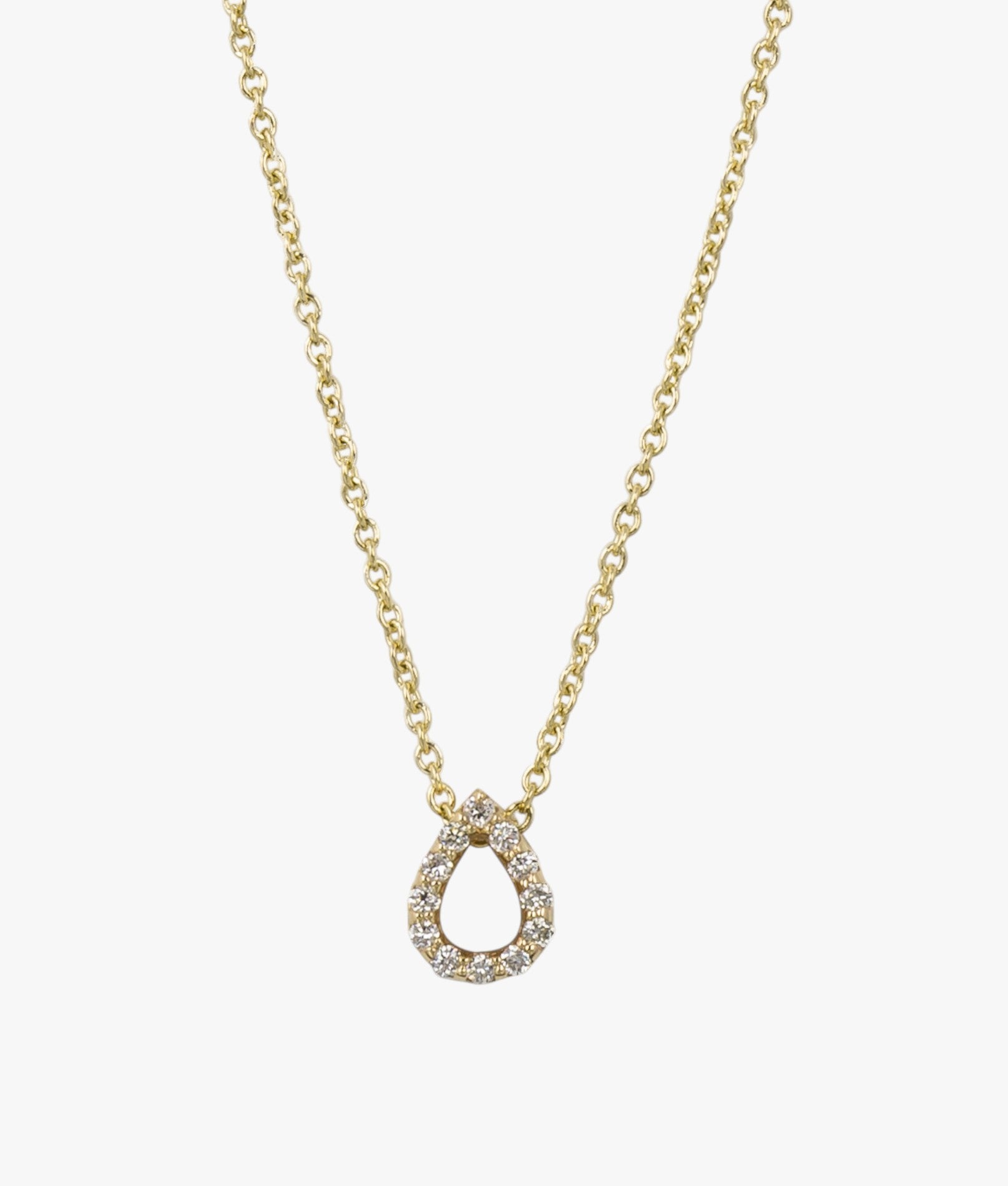 Open Pear Open Pear Necklace – Von Treskow
