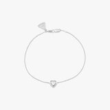 Sliding Bubble Heart Bracelet