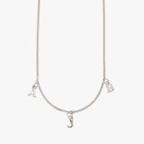 Mini Hanging Iniitial Necklace