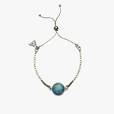 Larimar Round Bracelet