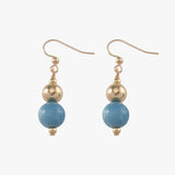 Larimar Bead Earrings