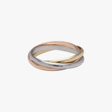 Tri-Tone Russian Wedding Ring