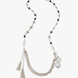 Garnet Crest Talisman Necklace