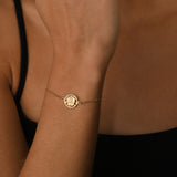 Adjustable Sunface Bracelet