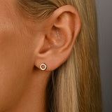 Open Circle Studs