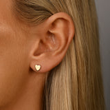 Mini Heart Studs