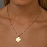 Framed Coin Necklace