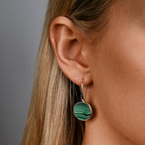 Malachite Earrings