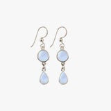 Moonstone Double Drop Earrings