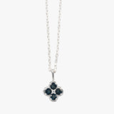 London Blue Topaz Clover Necklace