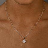 Czelline Opal Clover Belcher Necklace