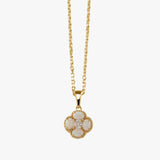 Czelline Opal Clover Necklace