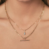 Maeve Sky Blue Topaz Necklace