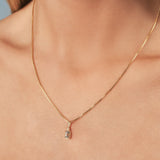 Maeve Sky Blue Topaz Necklace