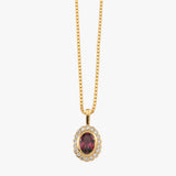 Stella Rhodolite Garnet Necklace