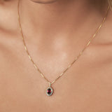 Stella Rhodolite Garnet Necklace