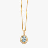 Stella Sky Blue Topaz Necklace