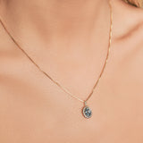 Stella Sky Blue Topaz Necklace