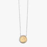 Micro Coin Slider Necklace
