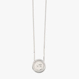 Micro Coin Slider Necklace