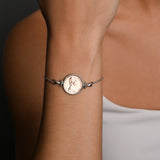 Hinged One Cent Coin Bracelet