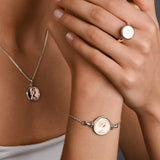 Hinged One Cent Coin Bracelet