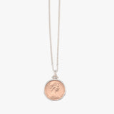 Hinged One Cent Coin Necklace