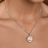 Hinged One Cent Coin Necklace