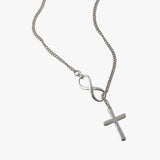 Infinity Cross Necklace