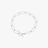 Twisted Open Clip Chain Bracelet