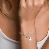 Twisted Open Clip Chain Bracelet