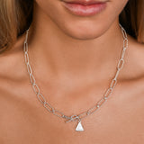 Twisted Open Clip Chain Necklace