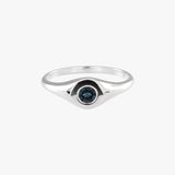 London Blue Topaz Sol Ring