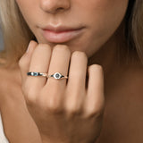 London Blue Topaz Sol Ring