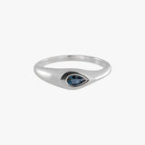London Blue Topaz Vesper Ring