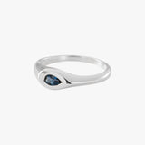 London Blue Topaz Vesper Ring