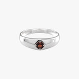 Garnet Apex Ring