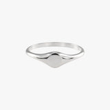 Mini Oval Signet Ring