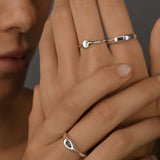 Mini Oval Signet Ring