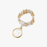 Coin Double Stretchy Ring